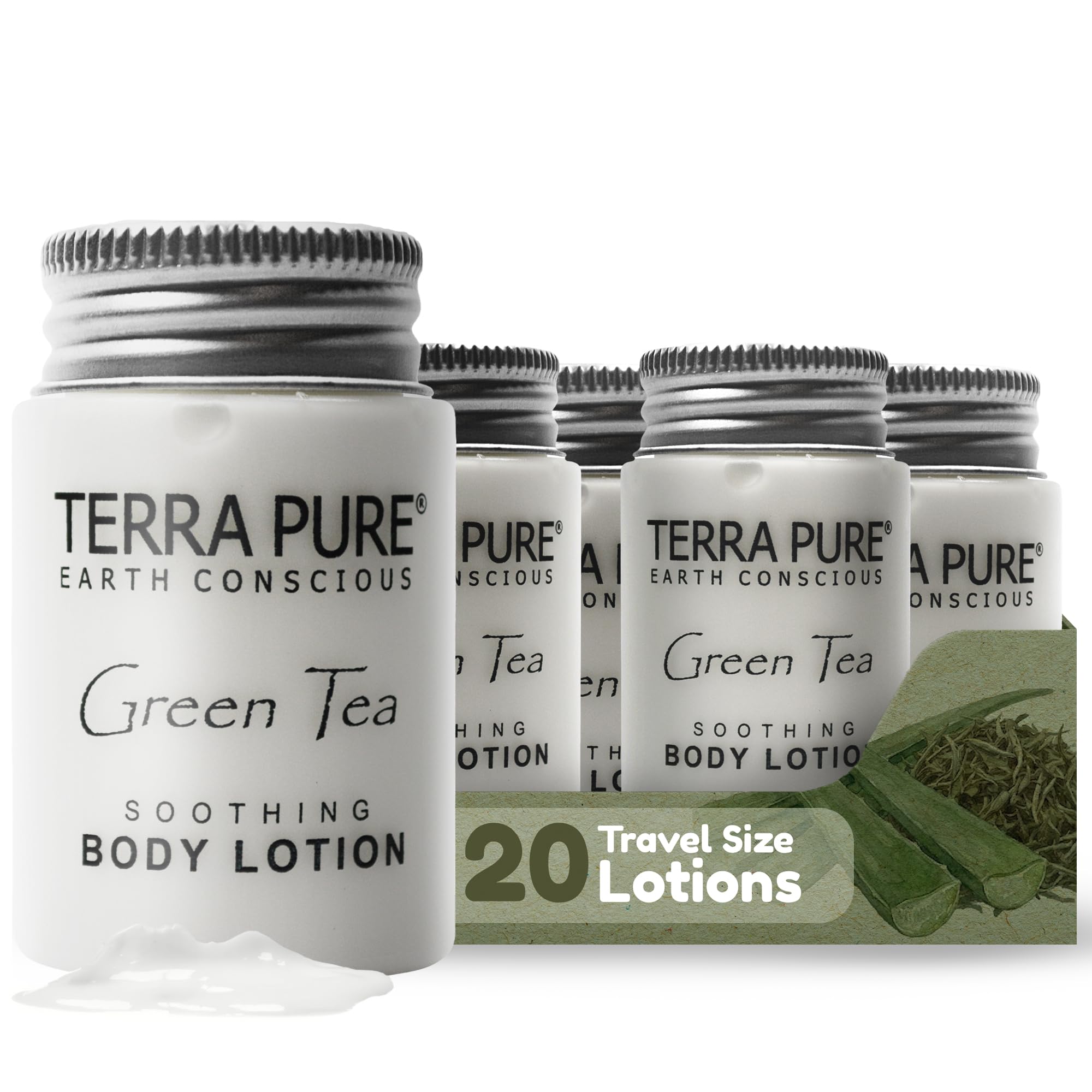 Amazon.com : Terra Pure Travel Size Hotel Body Lotion 20 Count 1